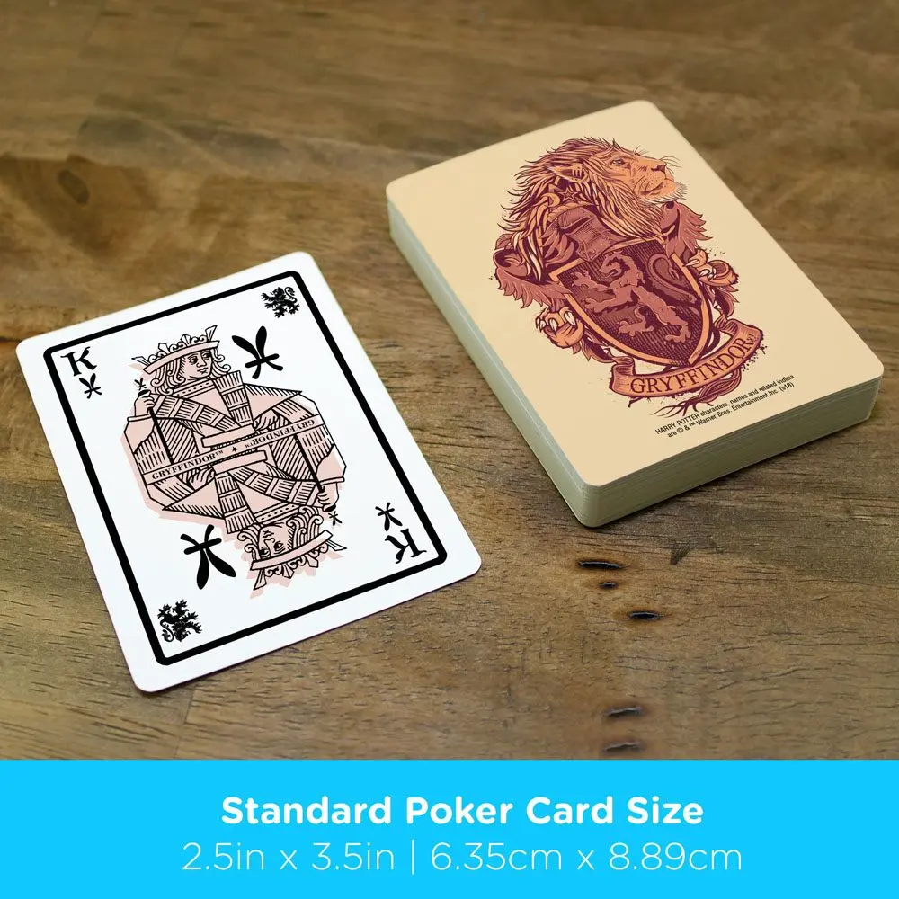 Harry Potter Playing Cards Gryffindor product photo