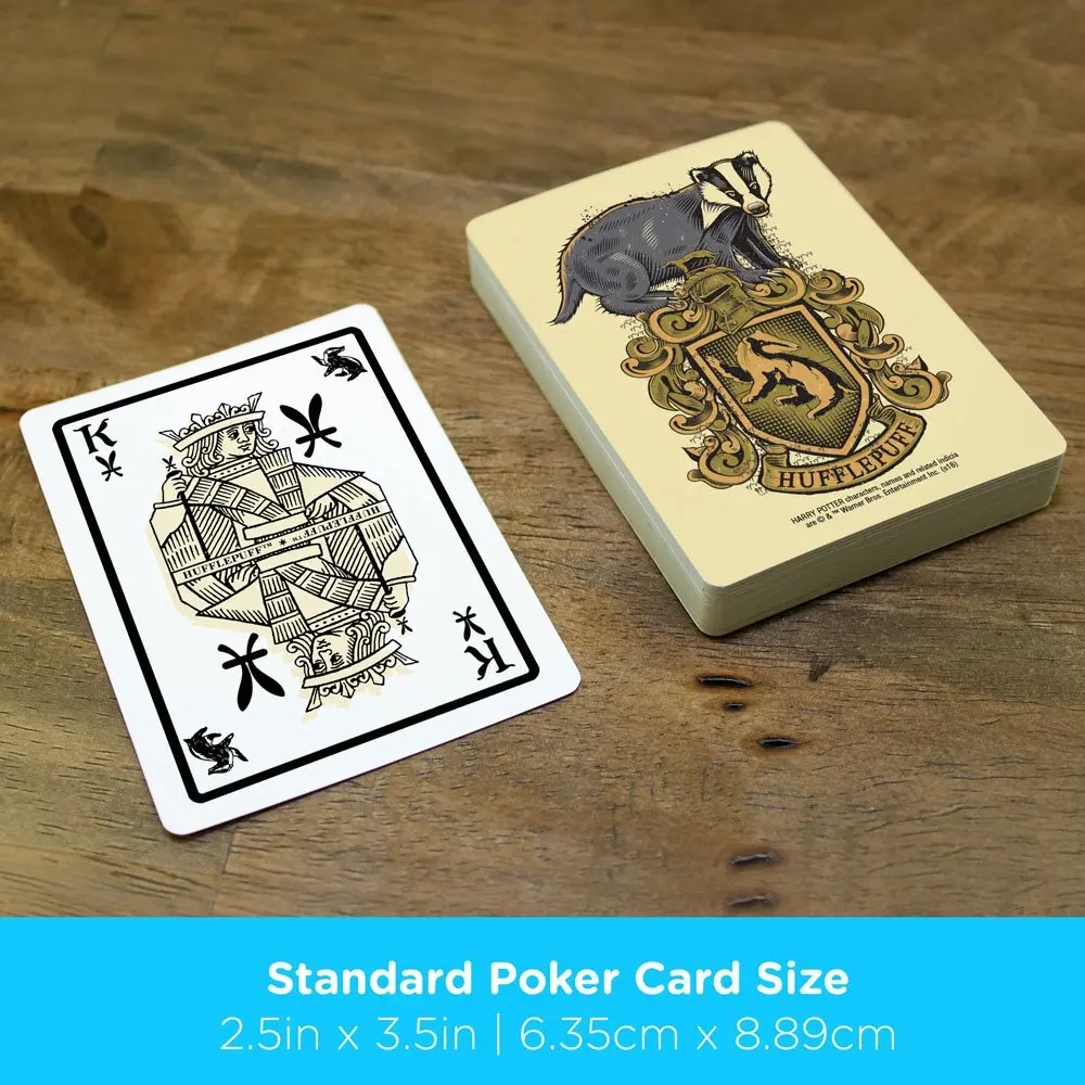 Harry Potter Playing Cards Hufflepuff product photo