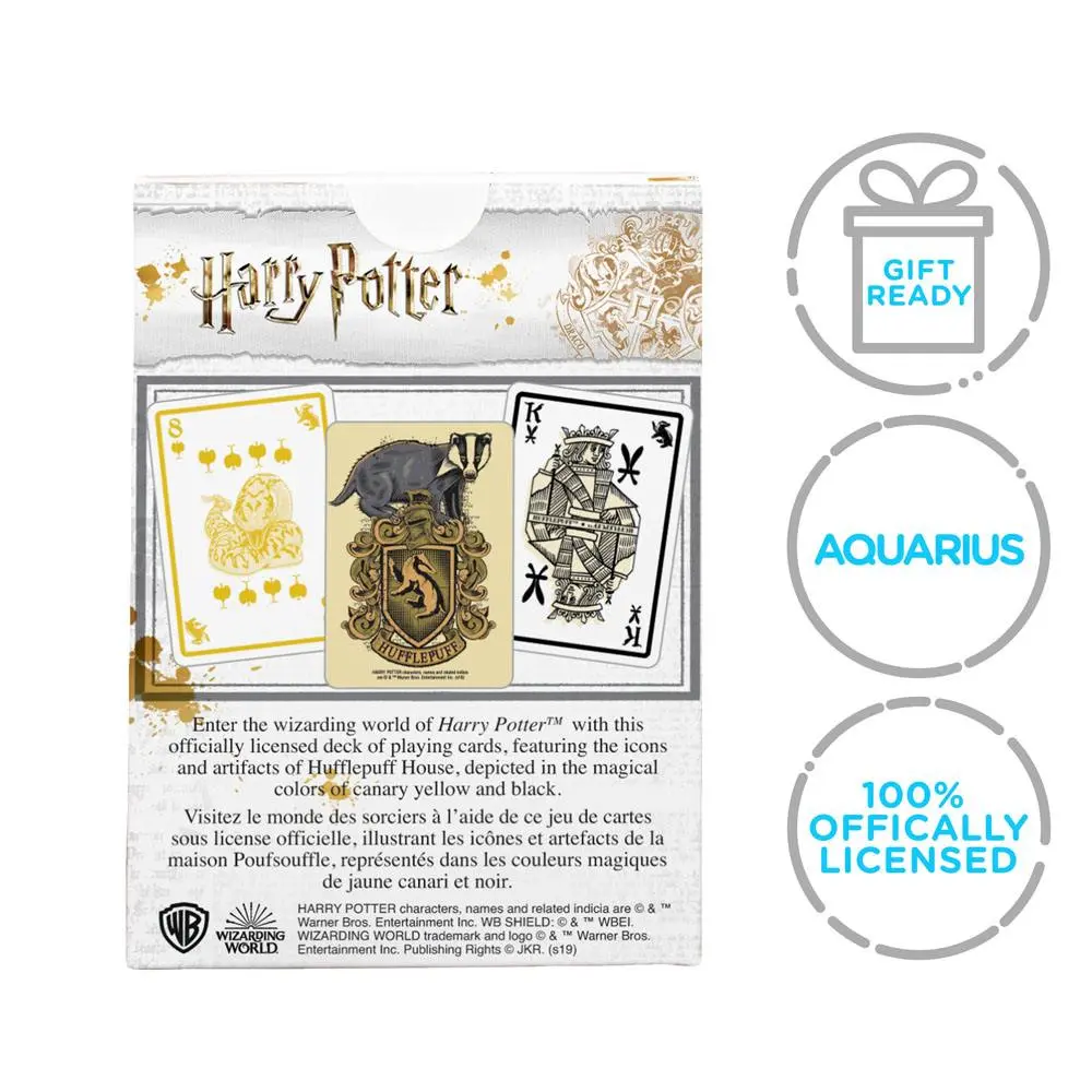 Harry Potter Playing Cards Hufflepuff product photo