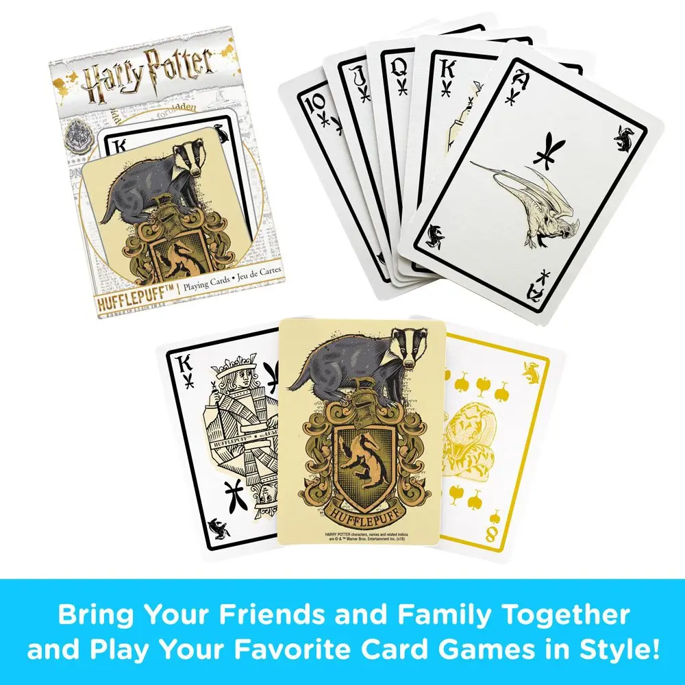 Harry Potter Playing Cards Hufflepuff product photo