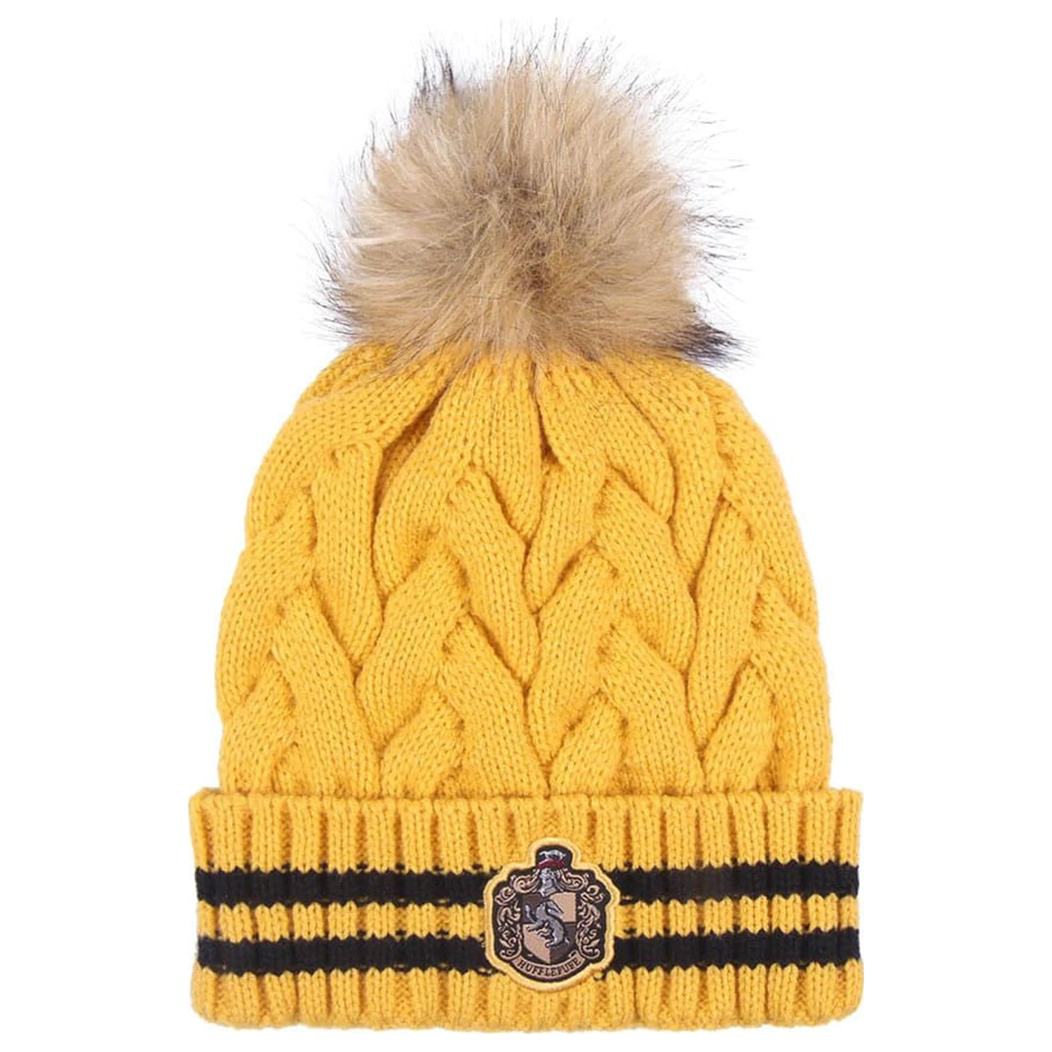 Harry Potter Beanie Pompon Hufflepuff product photo