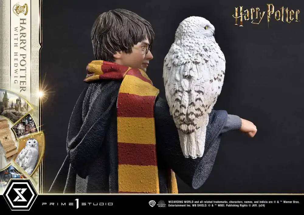 Harry Potter Prime Collectibles Statue 1/6 Harry Potter with Hedwig 28 cm termékfotó