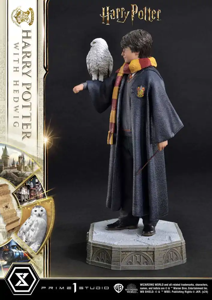 Harry Potter Prime Collectibles Statue 1/6 Harry Potter with Hedwig 28 cm termékfotó