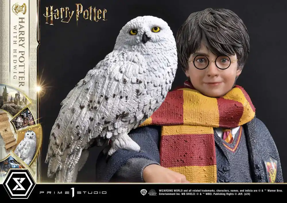 Harry Potter Prime Collectibles Statue 1/6 Harry Potter with Hedwig 28 cm termékfotó