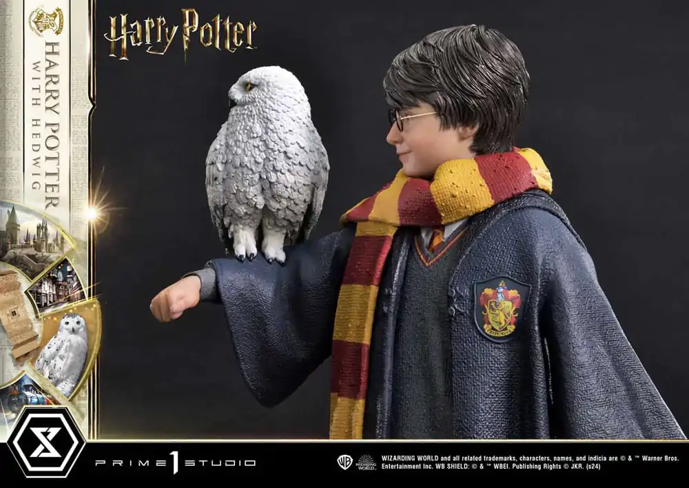 Harry Potter Prime Collectibles Statue 1/6 Harry Potter with Hedwig 28 cm termékfotó