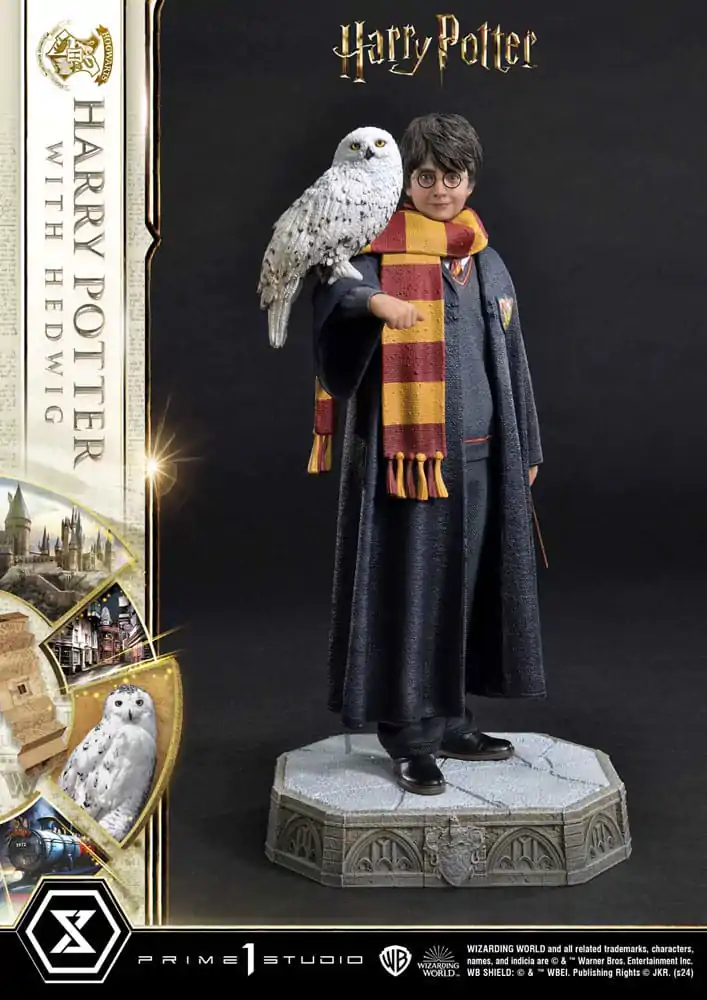 Harry Potter Prime Collectibles Statue 1/6 Harry Potter with Hedwig 28 cm termékfotó