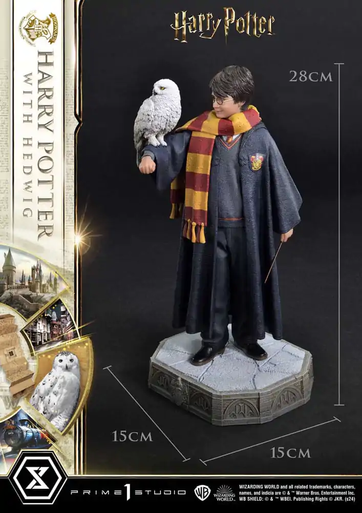 Harry Potter Prime Collectibles Statue 1/6 Harry Potter with Hedwig 28 cm termékfotó