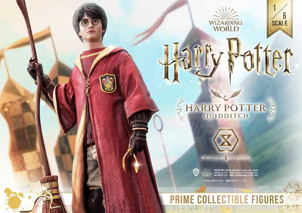 Harry Potter Prime Collectibles Statue 1/6 Harry Potter Quidditch Edition 31 cm product photo