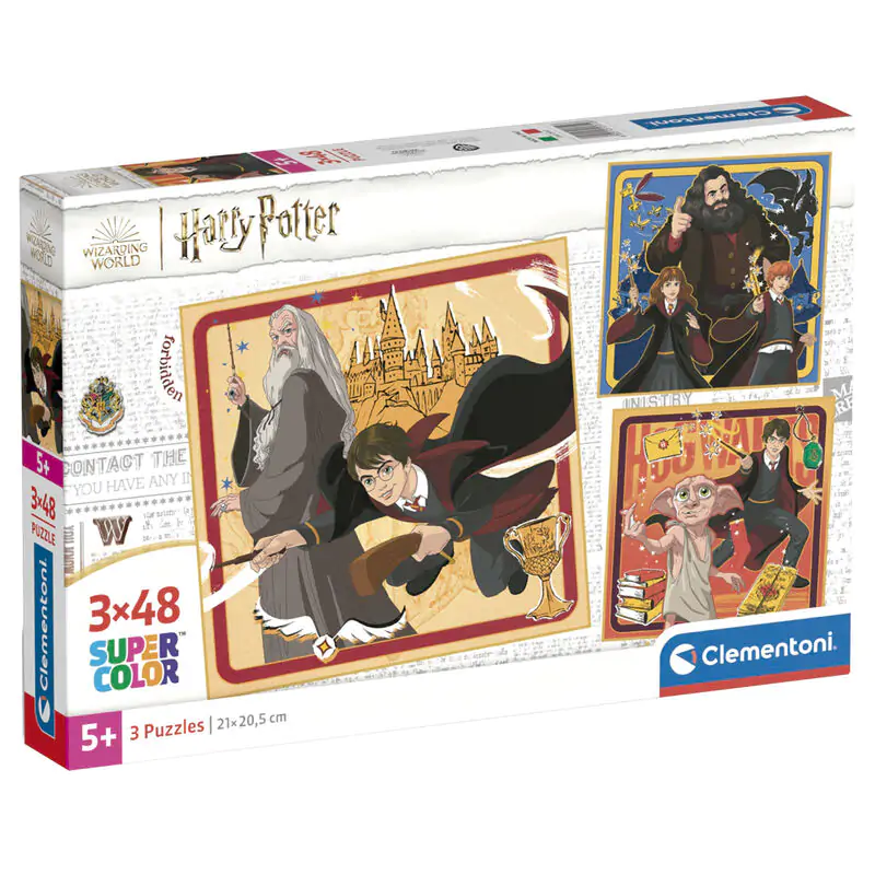 Harry Potter puzzle 3x48pcs product photo