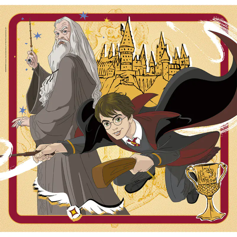 Harry Potter puzzle 3x48pcs product photo