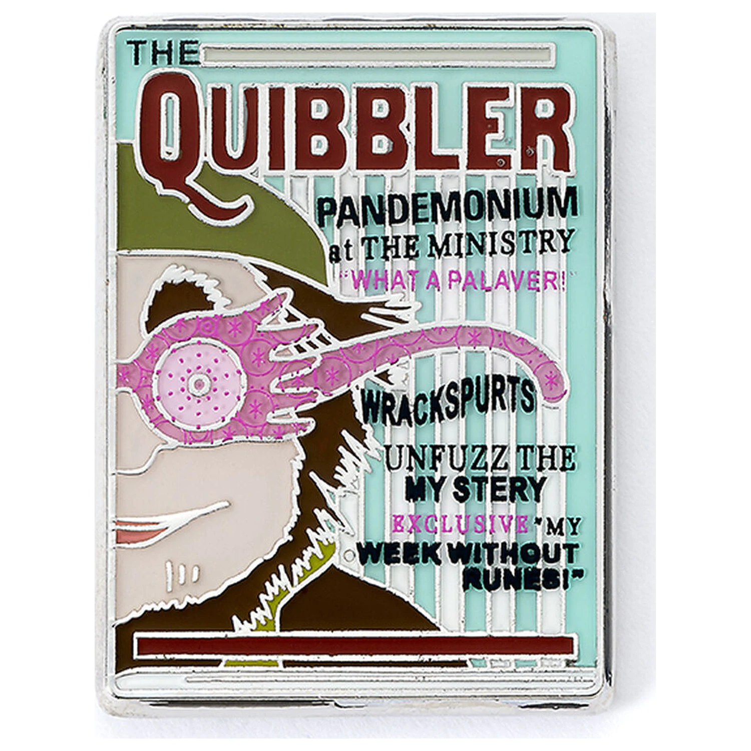 Harry Potter Quibbler pin badge product photo