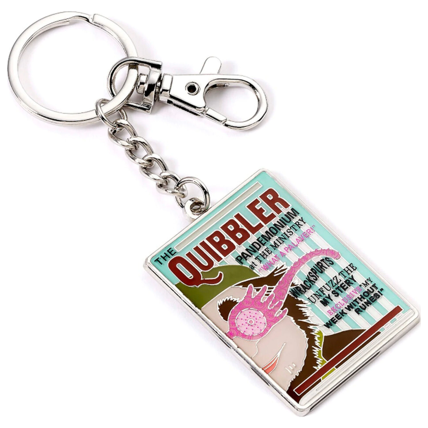 Harry Potter Quibbler keyring product photo