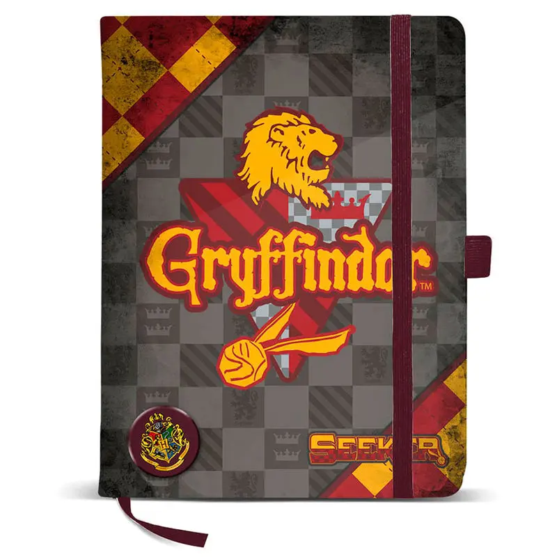 Harry Potter Quidditch Gryffindor diary product photo