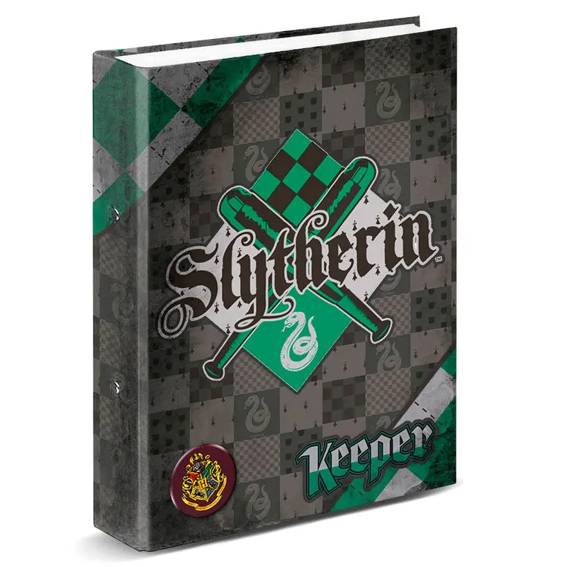 Harry Potter Quidditch Slytherin A4 ring binder product photo