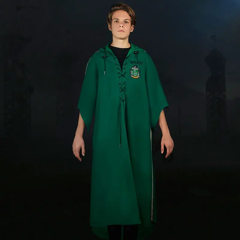 Harry Potter Quidditch Slytherin wizard robe product photo
