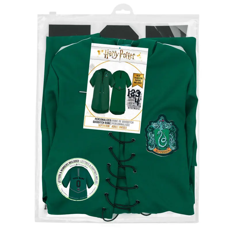 Harry Potter Quidditch Slytherin wizard robe product photo