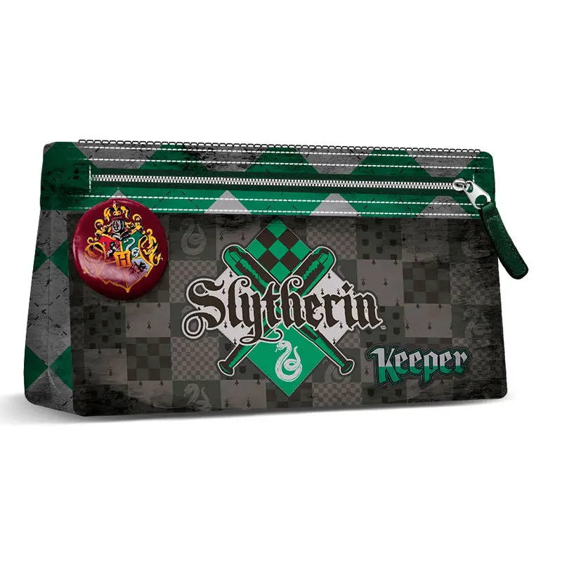 Harry Potter Quidditch Slytherin pencil case product photo