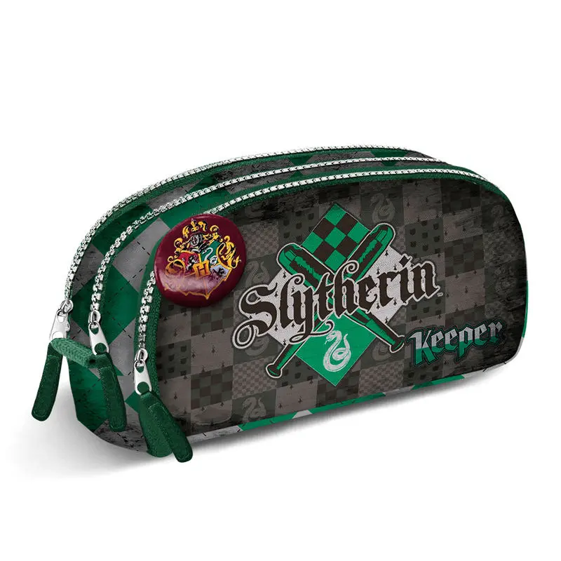 Harry Potter Quidditch Slytherin pencil case product photo