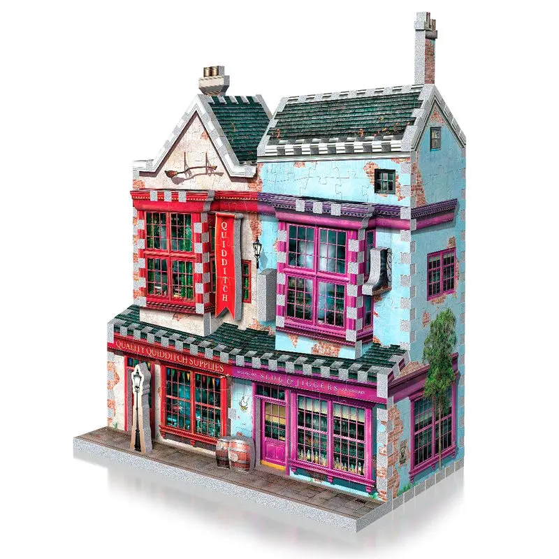 Harry Potter 3D Puzzle DAC Quality Quidditch Supplies &amp; Slug &amp; Jiggers Apothecary product photo