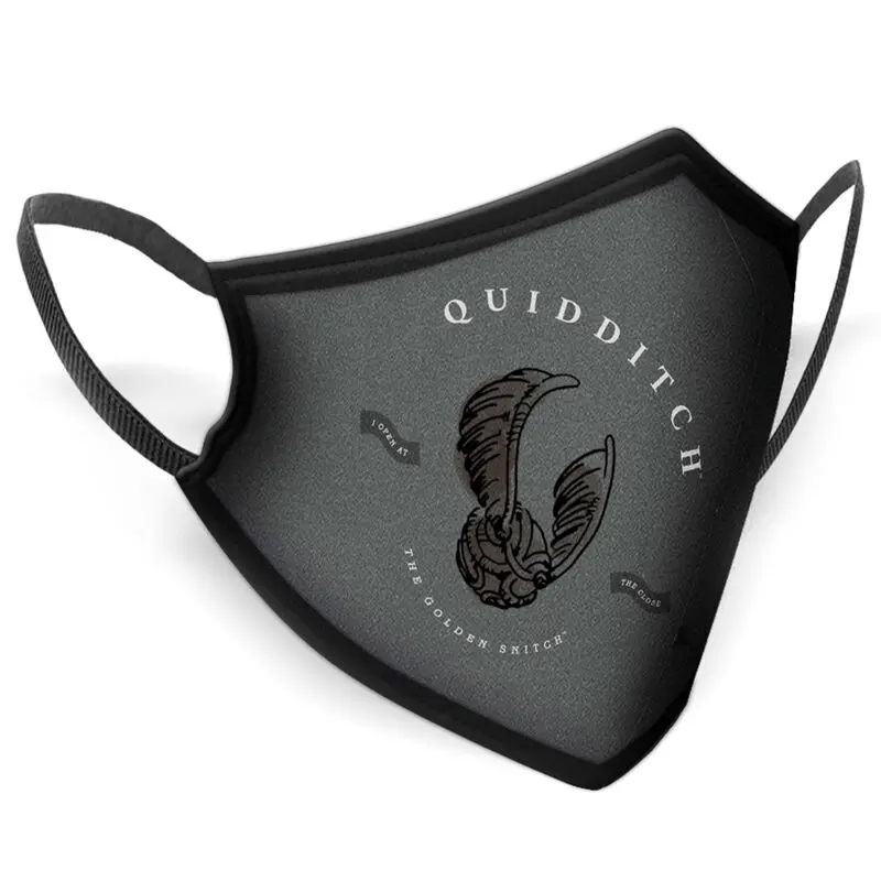 Harry Potter Quidditch reusable adult face mask product photo