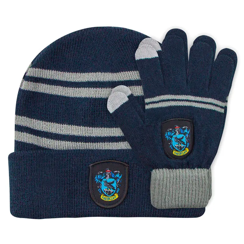 Harry Potter Beanie &amp; Gloves Set for Kids Ravenclaw product photo