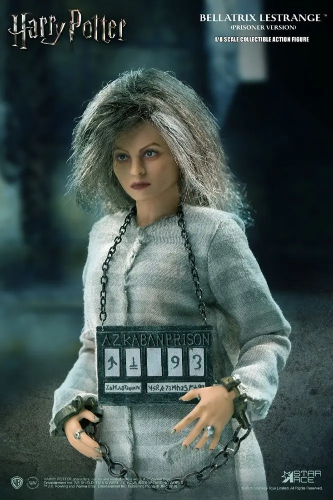 Harry Potter Real Master Series Action Figure 1/8 Bellatrix Lestrange Prisoner Version 23 cm product photo