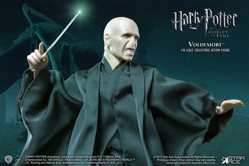 Harry Potter Real Master Series Action Figure 1/8 Lord Voldemort Flash Ver. 23 cm product photo