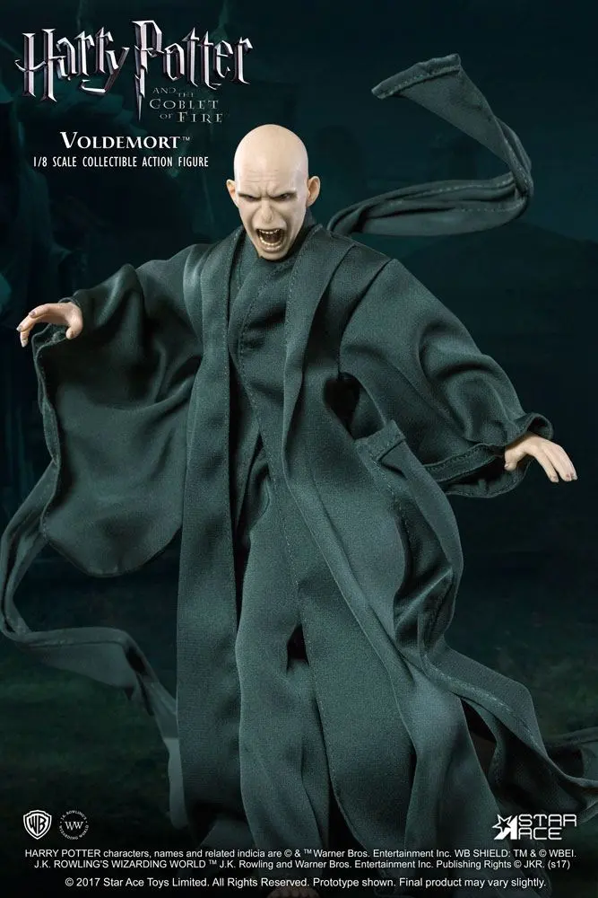 Harry Potter Real Master Series Action Figure 1/8 Lord Voldemort Flash Ver. 23 cm product photo