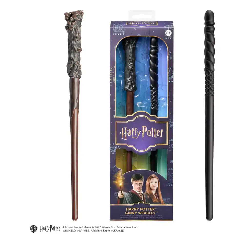 Harry Potter twin-pack Role Play Wands Harry Potter &amp; Ginny Weasley 30 cm product photo