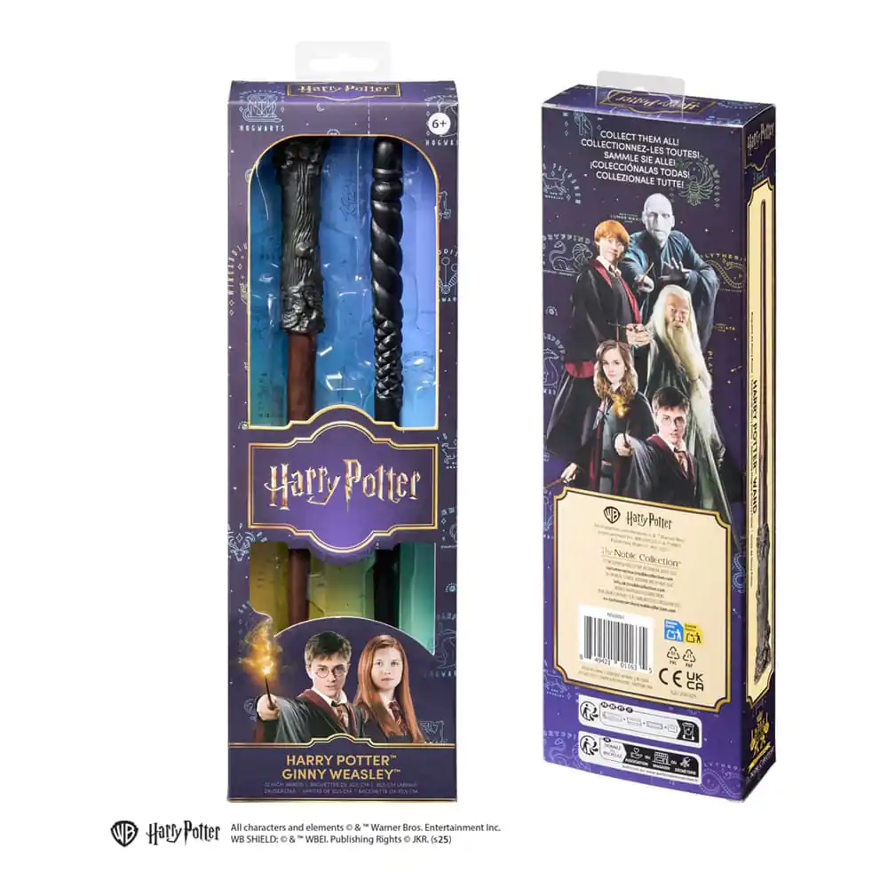 Harry Potter twin-pack Role Play Wands Harry Potter &amp; Ginny Weasley 30 cm product photo