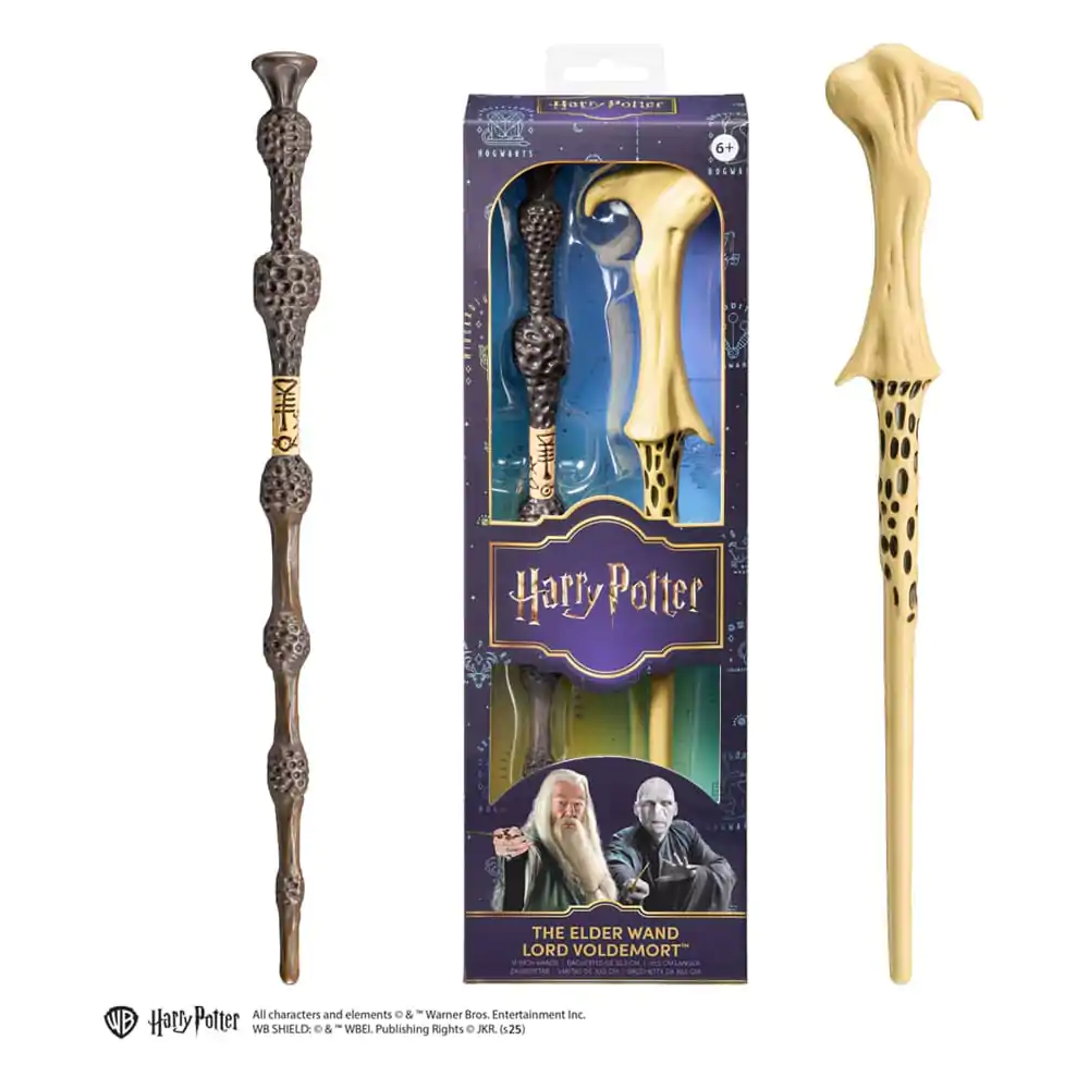 Harry Potter twin-pack Role Play Wands The Elder &amp; Lord Voldemort 30 cm product photo