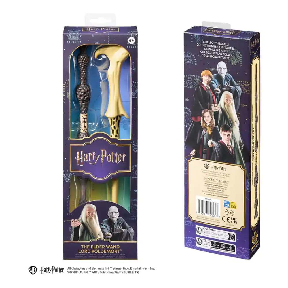Harry Potter twin-pack Role Play Wands The Elder &amp; Lord Voldemort 30 cm product photo