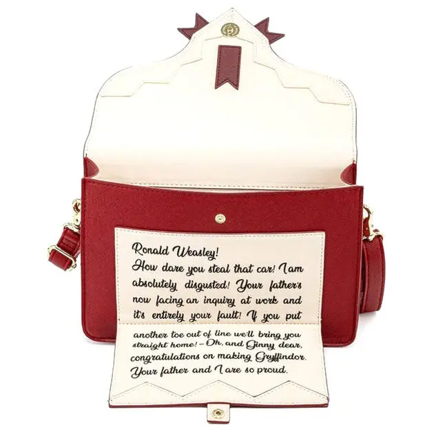 Loungefly Harry Potter Ron Weasley Howler crossbody bag product photo