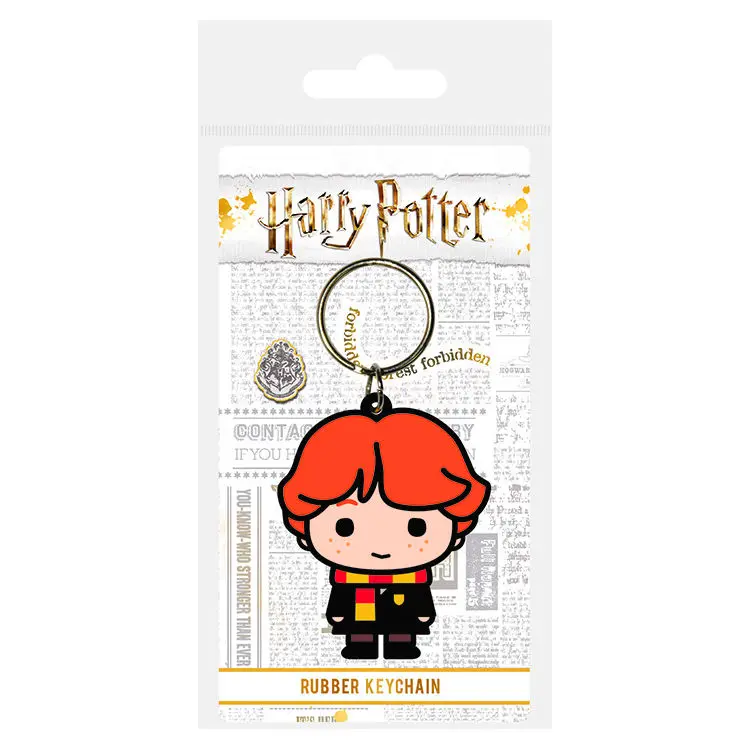 Harry Potter Rubber Keychain Chibi Ron 6 cm product photo