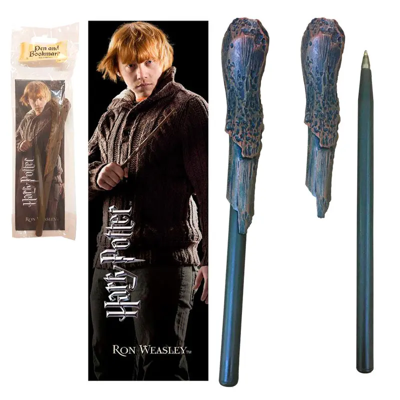 Harry Potter Ron Weasley wand pend and bookmark termékfotó