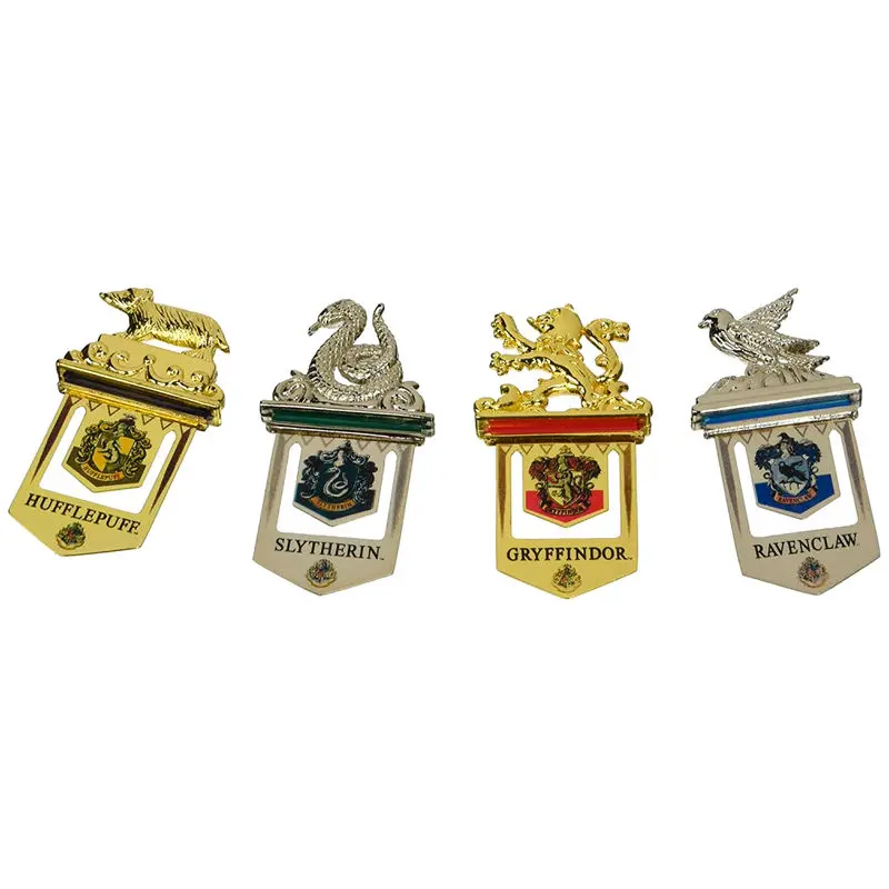 Harry Potter - Hogwarts Bookmarks 4er Set termékfotó