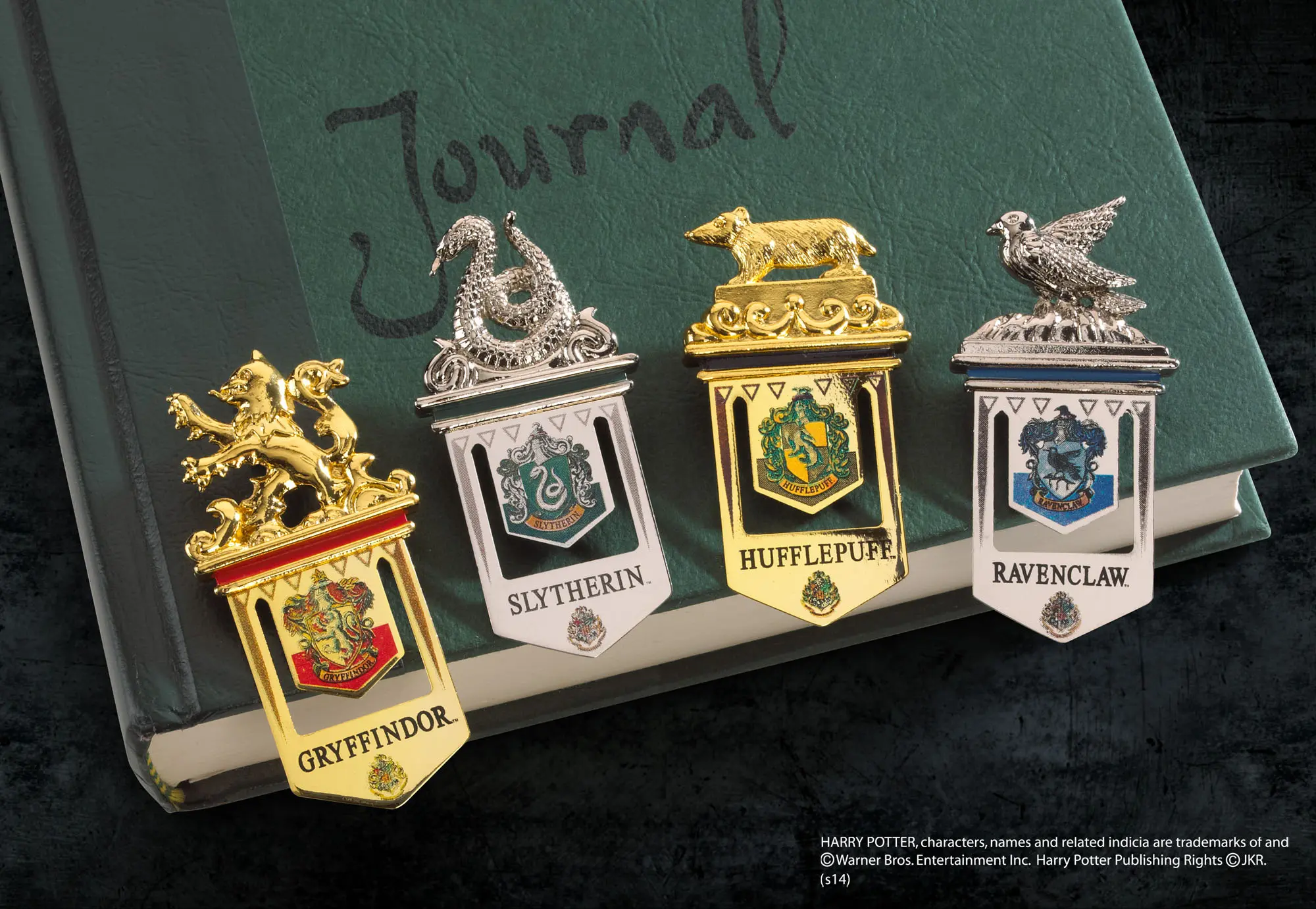 Harry Potter - Hogwarts Bookmarks 4er Set product photo