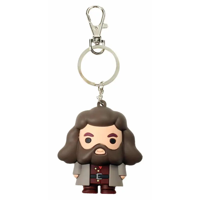 Harry Potter Rubeus Hagrid rubber keychain product photo