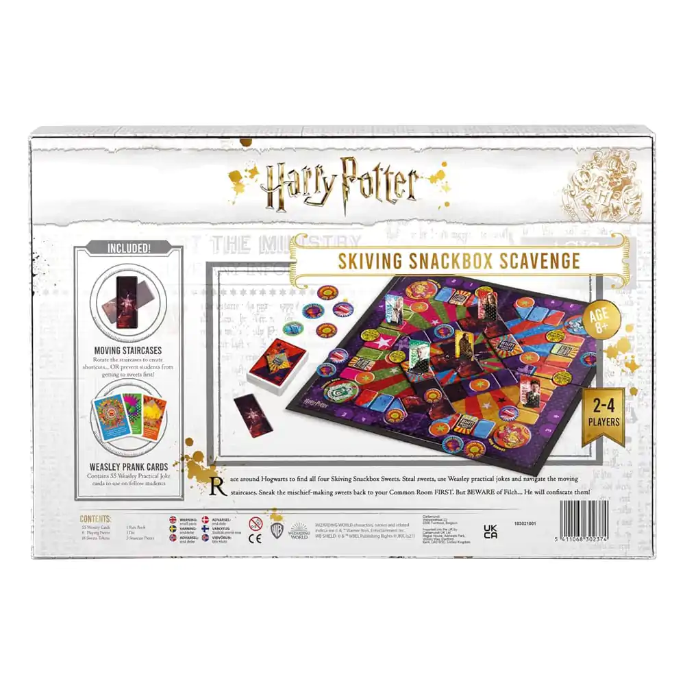 Harry Potter Board Game Skiving Snackbox Challenge Game product photo