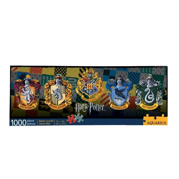 Harry Potter Slim Jigsaw Puzzle Crests (1000 pieces) product photo