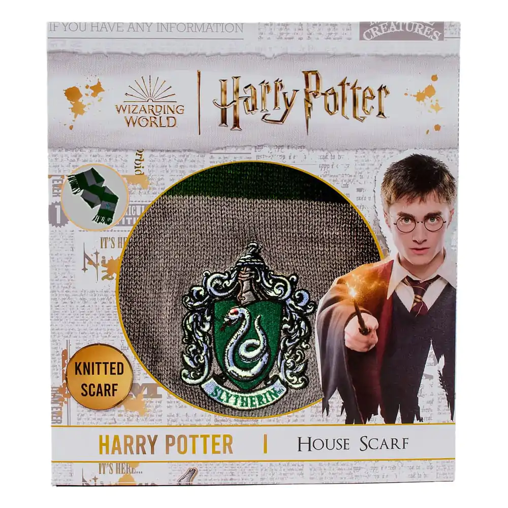 Harry Potter Scarf Slytherin Bold Stripes (Boxed) 160 cm termékfotó