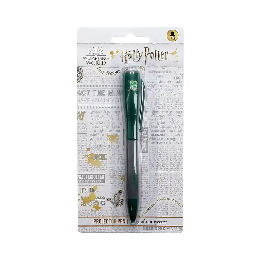 Harry Potter Pen with Light Projector Slytherin product photo
