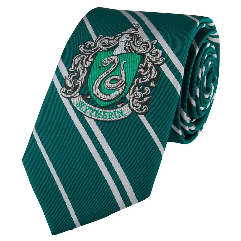 Harry Potter Kids Woven Necktie Slytherin New Edition product photo