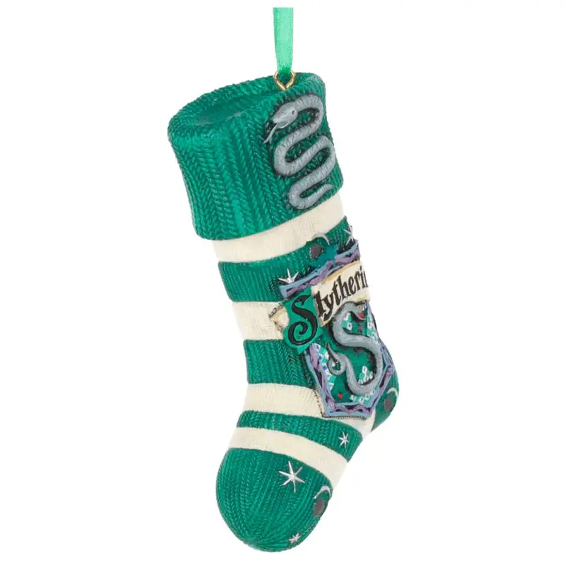 Harry Potter Slytherin Stocking hanging ornament termékfotó