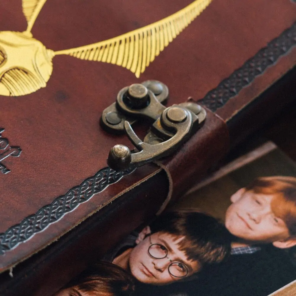 Harry Potter Snitch Leather notebook termékfotó