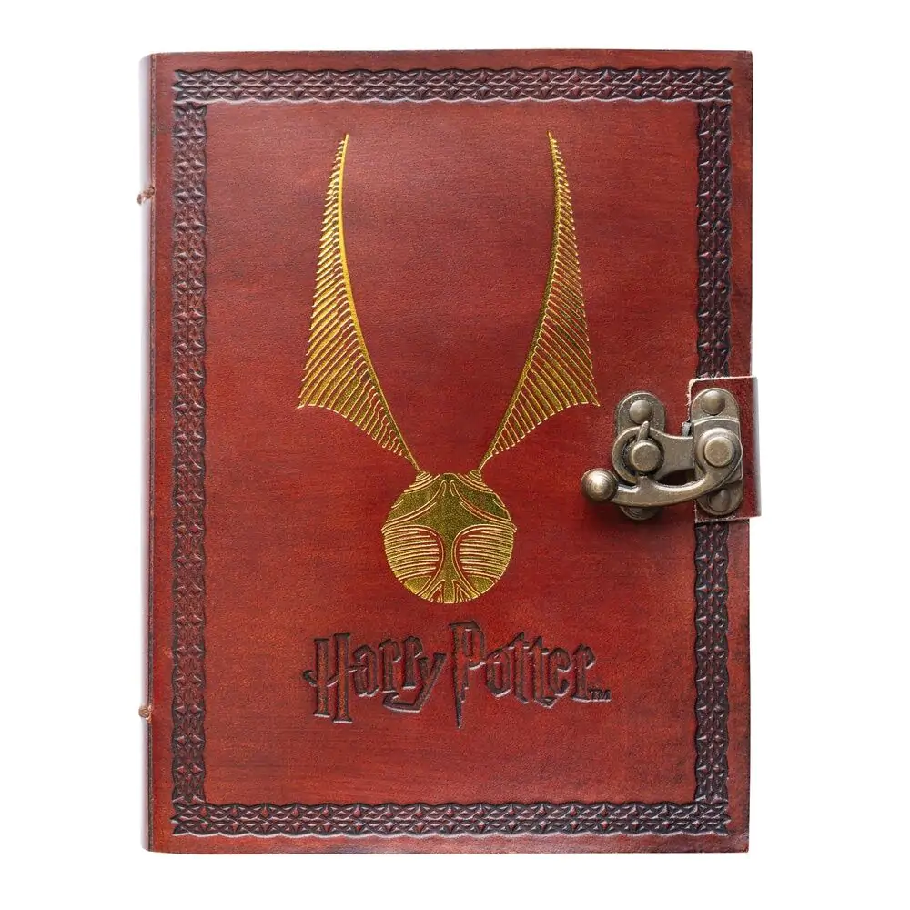 Harry Potter Snitch Leather notebook termékfotó