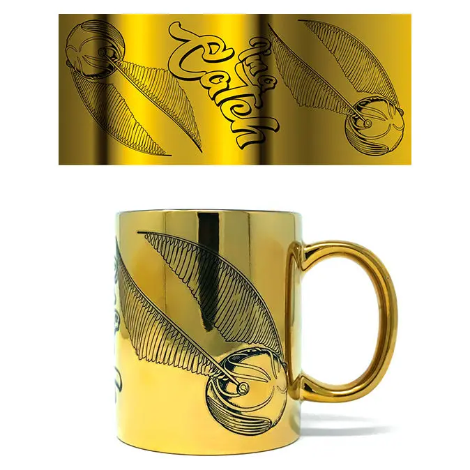 Harry Potter Snitch metallic mug product photo