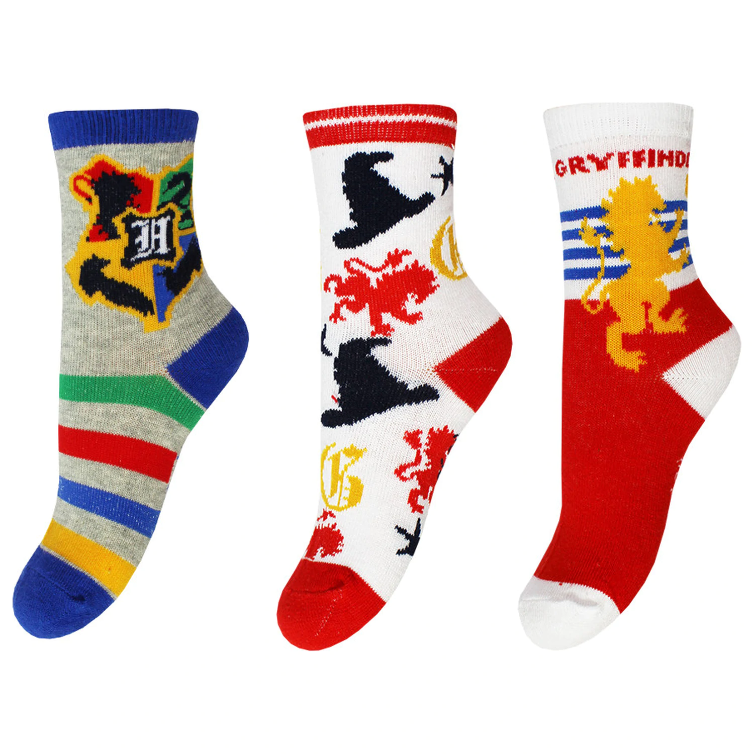 Harry Potter Sorting Hat White kids socks 27/30 product photo