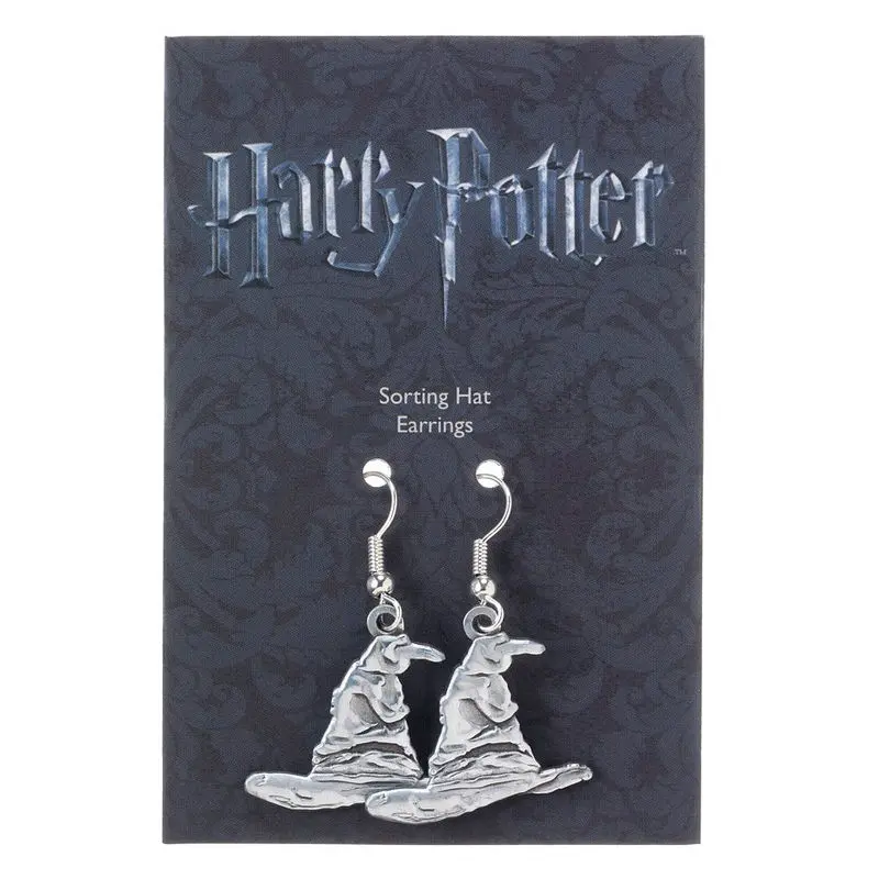 Harry Potter Sorting Hat Earrings (silver plated) product photo