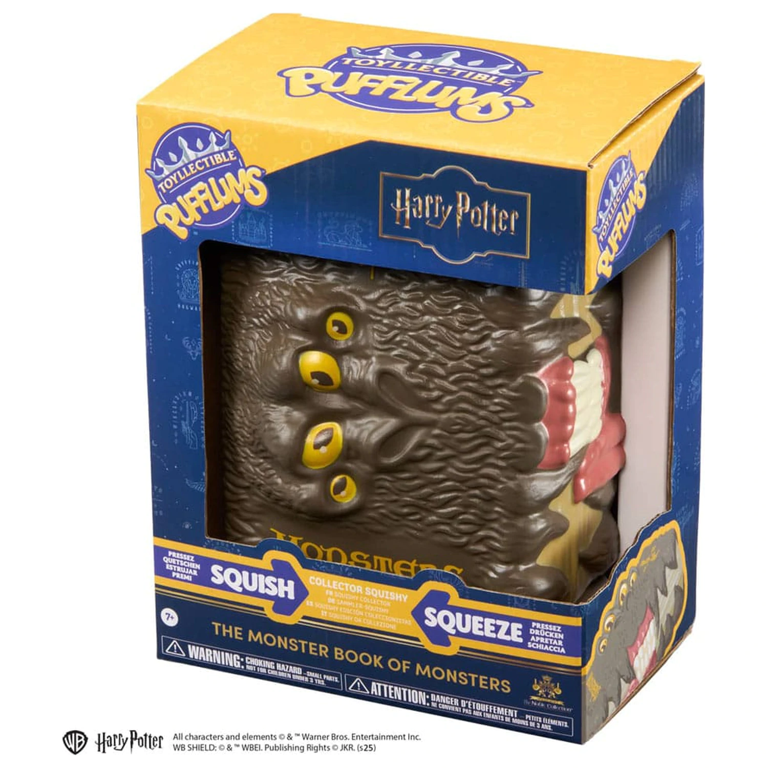 Harry Potter Squishy Pufflums The Monster Book of Monsters 15 cm product photo